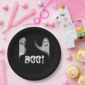 ブー！隠しおもしろいぺきピーカブー怖いハロウィーン ペーパープレート (パーティー)