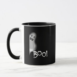 ブー!隠しおもしろいぺきピーカブー怖いハロウィーン マグカップ