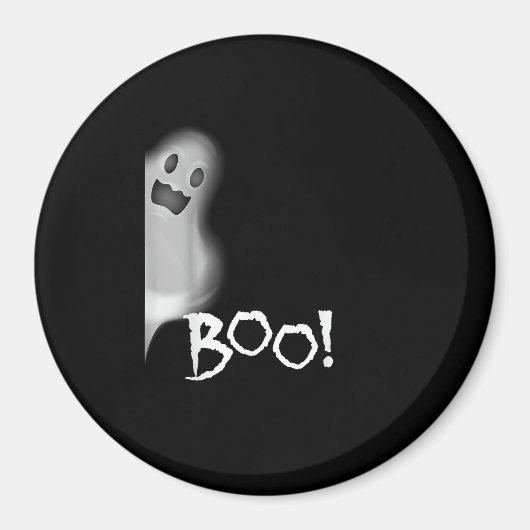ブー!隠しおもしろいぺきピーカブー怖いハロウィーン マグネット (正面)