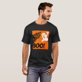 ブー!面白い隠れ.peekaboo怖いハロウィンチキン tシャツ (正面フル)