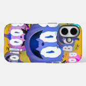 ブー！ Case-Mate iPhoneケース (裏面 (横))