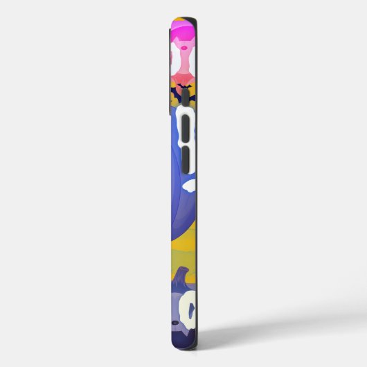 ブー！ Case-Mate iPhoneケース (裏面 / 左)