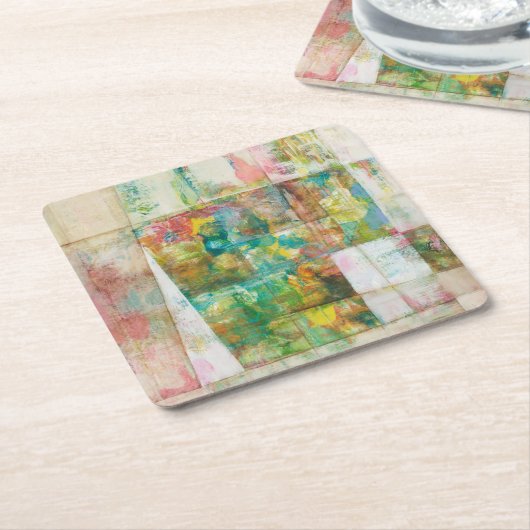 ブーIVのピーク スクエアペーパーコースター (アングル)