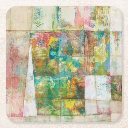 ブーIVのピーク スクエアペーパーコースター (正面)