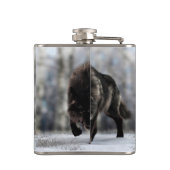 ブ怒ラックオオカミ フラスク (裏面)