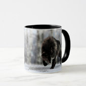 ブ怒ラックオオカミ マグカップ (正面右)