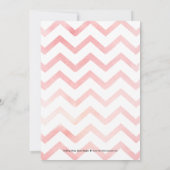 ブ恋しく思リダル・シャワー夫人への招待状 招待状 (裏面)