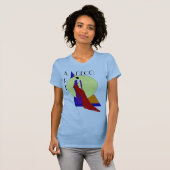 ブ恋しく思ロークが散歩 Tシャツ (正面フル)