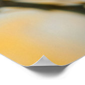 ブ感じウが枝に座る ポスター (角)