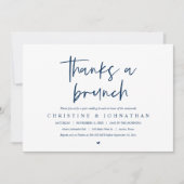 ブ感謝していリンのポストの結婚お祝いinvitati 招待状 (正面)