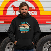 ブ最高のームのレトロ パーカ