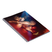 ブ疑問に思レスレットでブロックする女性 ノートブック (右側)