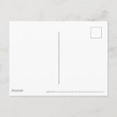 ブ疑問に思レスレットでブロックする女性 ポストカード (裏面)