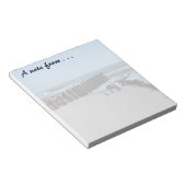 ブ素朴ルクヘッドオンビーチ ノートパッド (アングル)