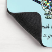 「ブ絵を描ラシは私の選択の道具だ!」 マウスパッド (コーナー)