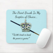 「ブ絵を描ラシは私の選択の道具だ!」 マウスパッド (マウス)