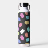 ブ絵を描ラシストロカラフルーク ウォーターボトル (正面)
