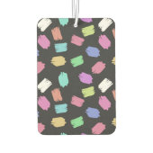 ブ絵を描ラシストロカラフルーク カーエアーフレッシュナー (裏面)