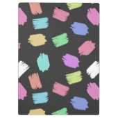 ブ絵を描ラシストロカラフルーク クリップボード (裏面)