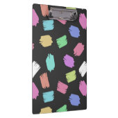 ブ絵を描ラシストロカラフルーク クリップボード (右)