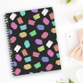 ブ絵を描ラシストロカラフルーク ノートブック