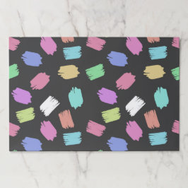 ブ絵を描ラシストロカラフルーク ペーパーパッド