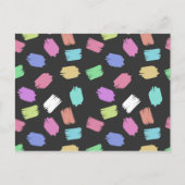 ブ絵を描ラシストロカラフルーク ポストカード (正面)