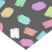 ブ絵を描ラシストロカラフルーク ミディアムテーブルランナー (コーナー)