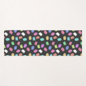 ブ絵を描ラシストロカラフルーク ヨガマット (正面(横))