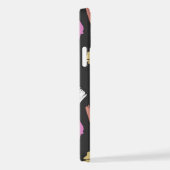 ブ絵を描ラシストロカラフルーク iPhoneケース (右側面)