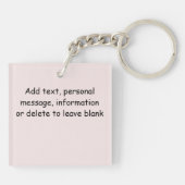 ブ絵を描ラシュパレットブラックキットンアーティスト キーホルダー (裏面)