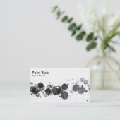 ブ絵を描ロッツ – 黒 名刺 (スタンド正面)