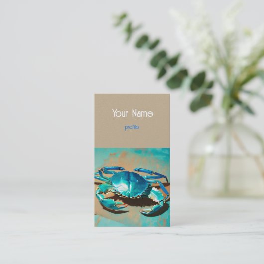 ブ鮮やかモダンラ – 名刺 (スタンド正面)