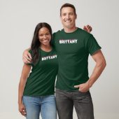 ブrittanyネーム 楽しい名前 ブrittany 80年代 テーマ tシャツ (ユニセックス)