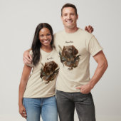 ブrittany Spaniel、鳥への情熱 Tシャツ (ユニセックス)