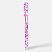 プアアロハハワイアンハート形ハイビスカスピンク Case-Mate iPhoneケース (裏面 / 左)