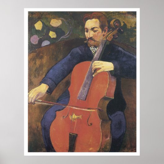 プアウパシュネクルド， 1894 Paul Gauguin ポスター (正面)