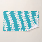 プアケニケターコイズ熱帯風呂タオルのセット バスタオルセット (ハンドタオル)