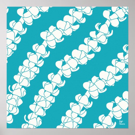 プアケニケニオンティール（緑がかった色） ポスター (正面)