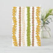 プアケニロケラニピカケメイレ文房具カード 招待状 (スタンド正面)