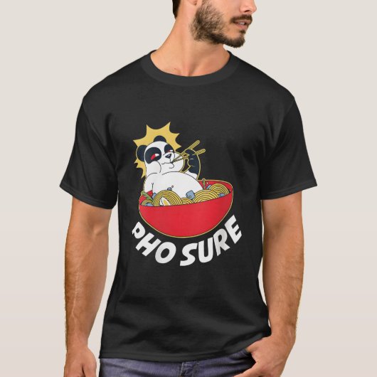 プアゼルパンダ Tシャツ (正面)