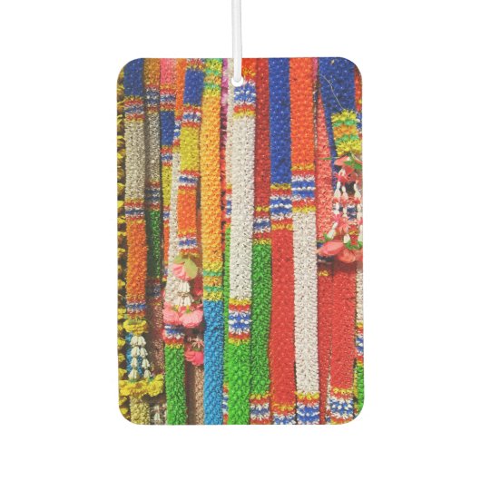 プアンマライ – タイフローラガーランド カーエアーフレッシュナー (正面)