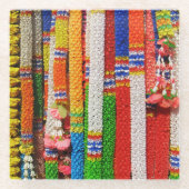 プアンマライ – タイフローラガーランド ガラスコースター (正面)