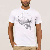 プア・ヨリックのスカル Tシャツ (正面)