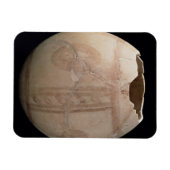 プイグ・デの花瓶の型枠で切ったダチョウの卵 マグネット (横)