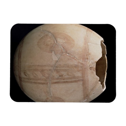 プイグ・デの花瓶の型枠で切ったダチョウの卵 マグネット (横)