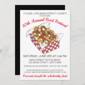 プウインケベックカナダカナダフードフェスティバルパーティー 招待状 (正面/裏面)