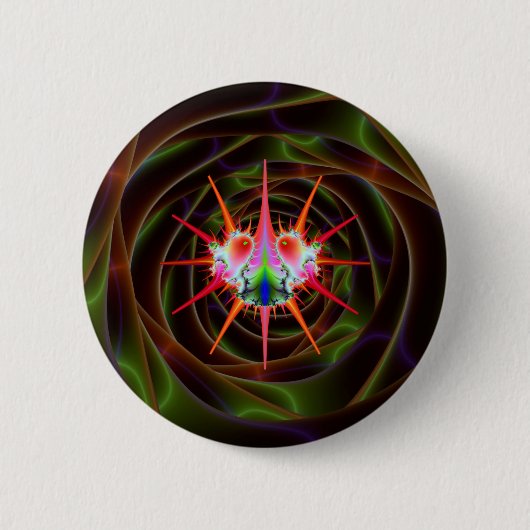 プウマラのバグ 缶バッジ (正面)