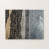 プエブラのAchichic湖からのPico de Orizaba ジグソーパズル (横)