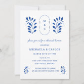 プエブラスタイルメキシカンリハーサルディナー招待状 招待状 (正面)